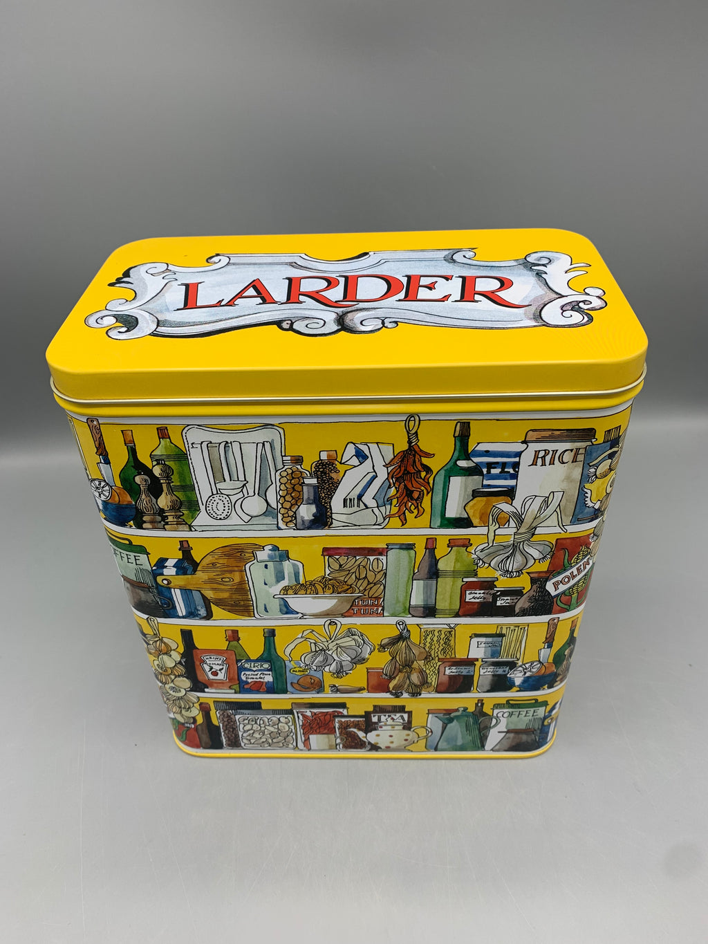 Extra Large Rectangular Tin 22x20x11