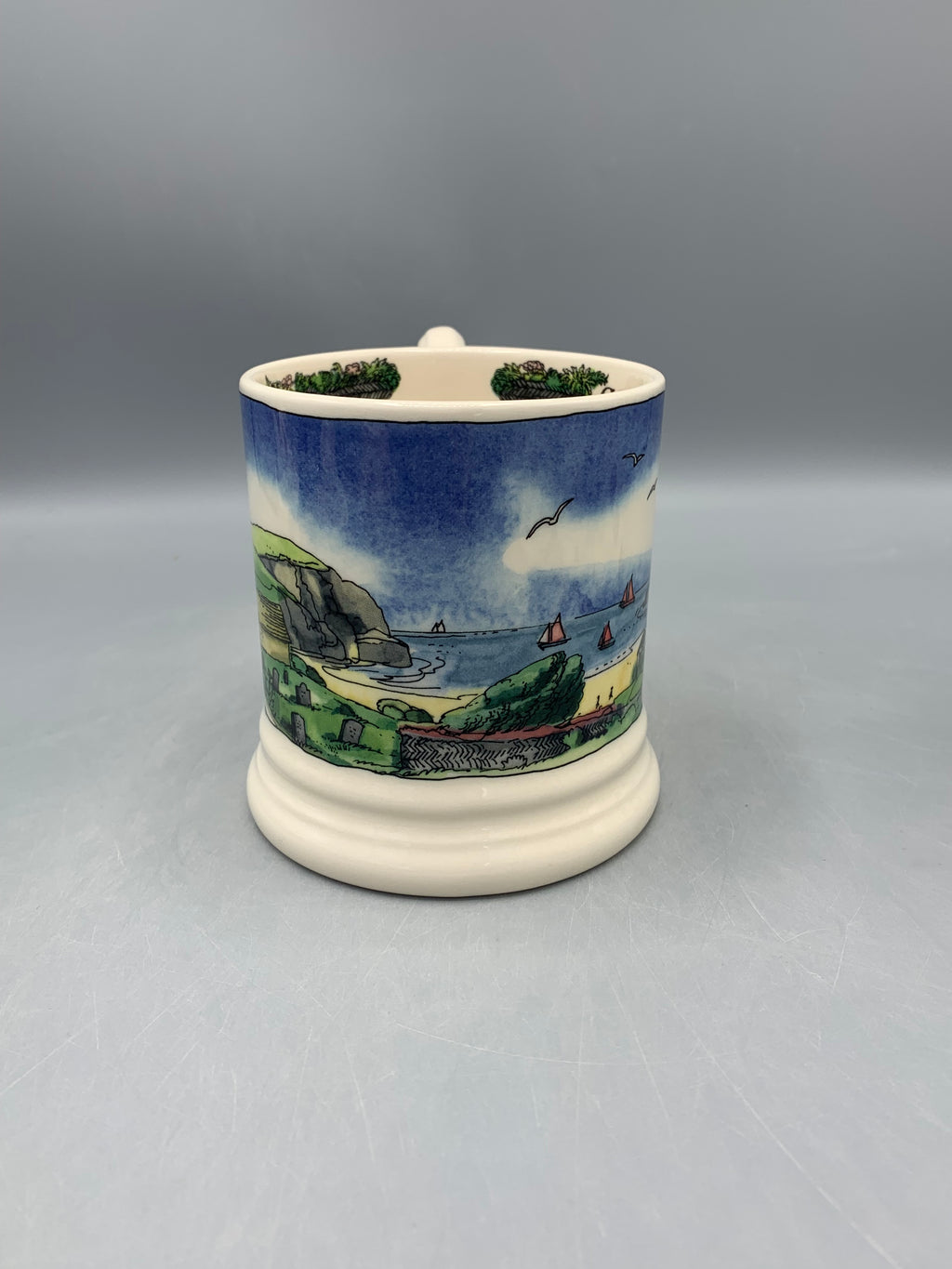 1/2 Pint Mug Cornwall, Cornish Beaches B Keus