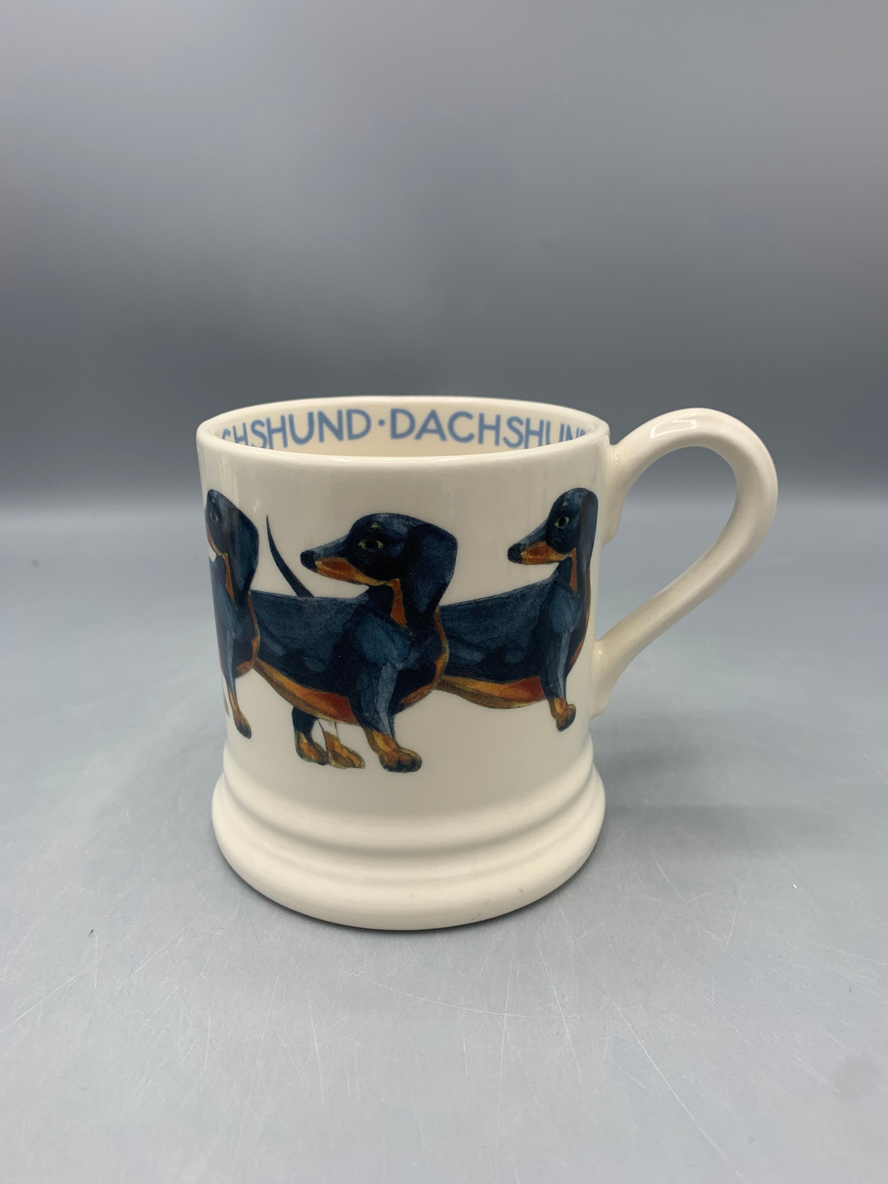 1/2 Pint Mug Dachshund
