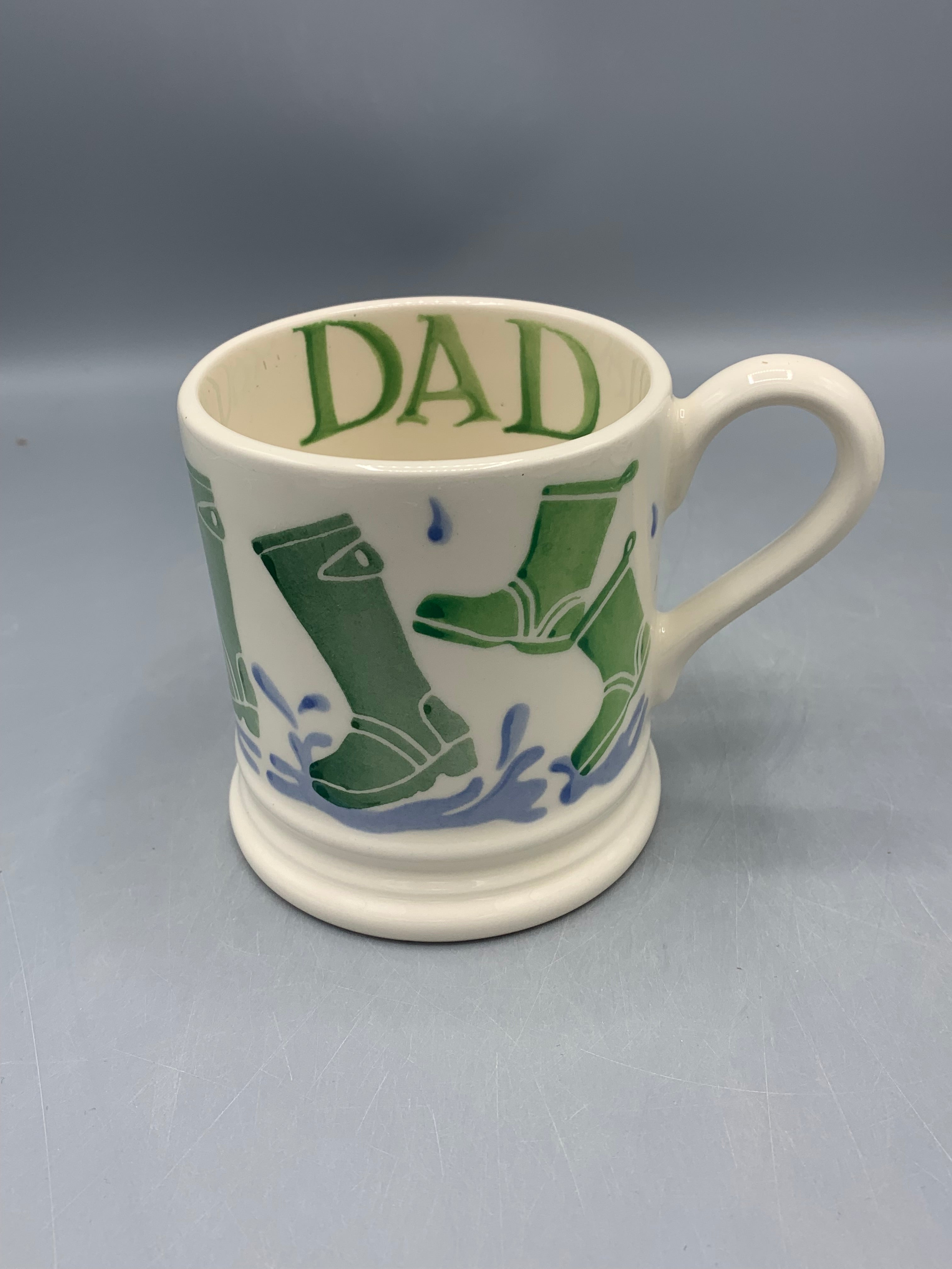 1/2 Pint Mug Wellies Dad