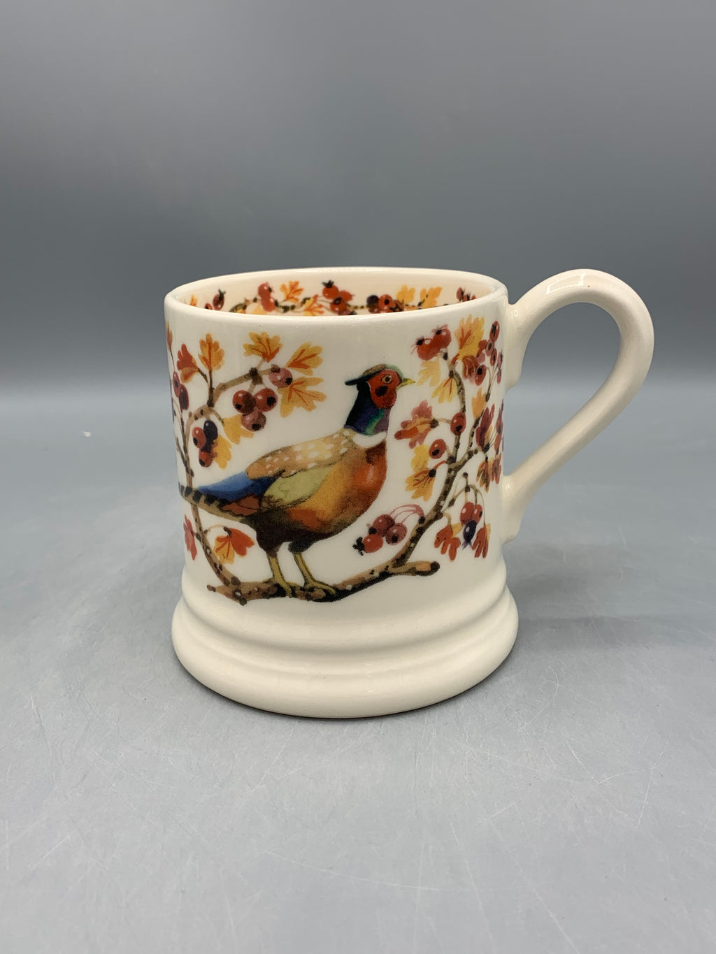 1/2 Pint Mug Pheasant In Hawthorn