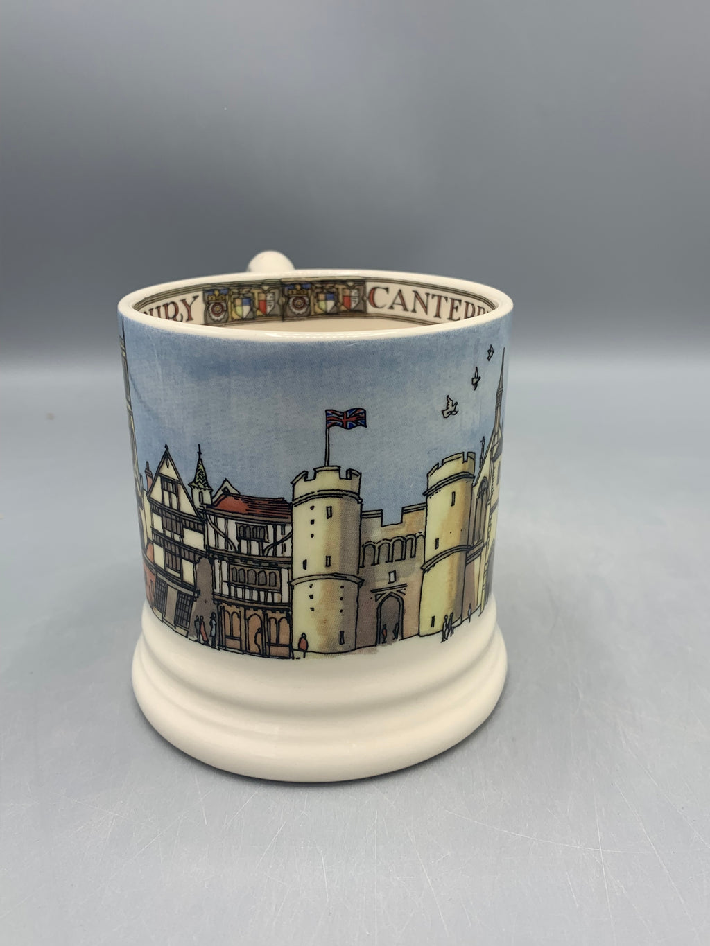 1/2 Pint Mug Cities Of Dreams Canterbury