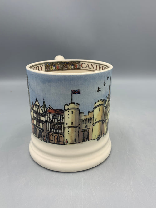 1/2 Pint Mug Cities Of Dreams Canterbury