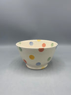 Small Old Bowl Summer Polka Dot