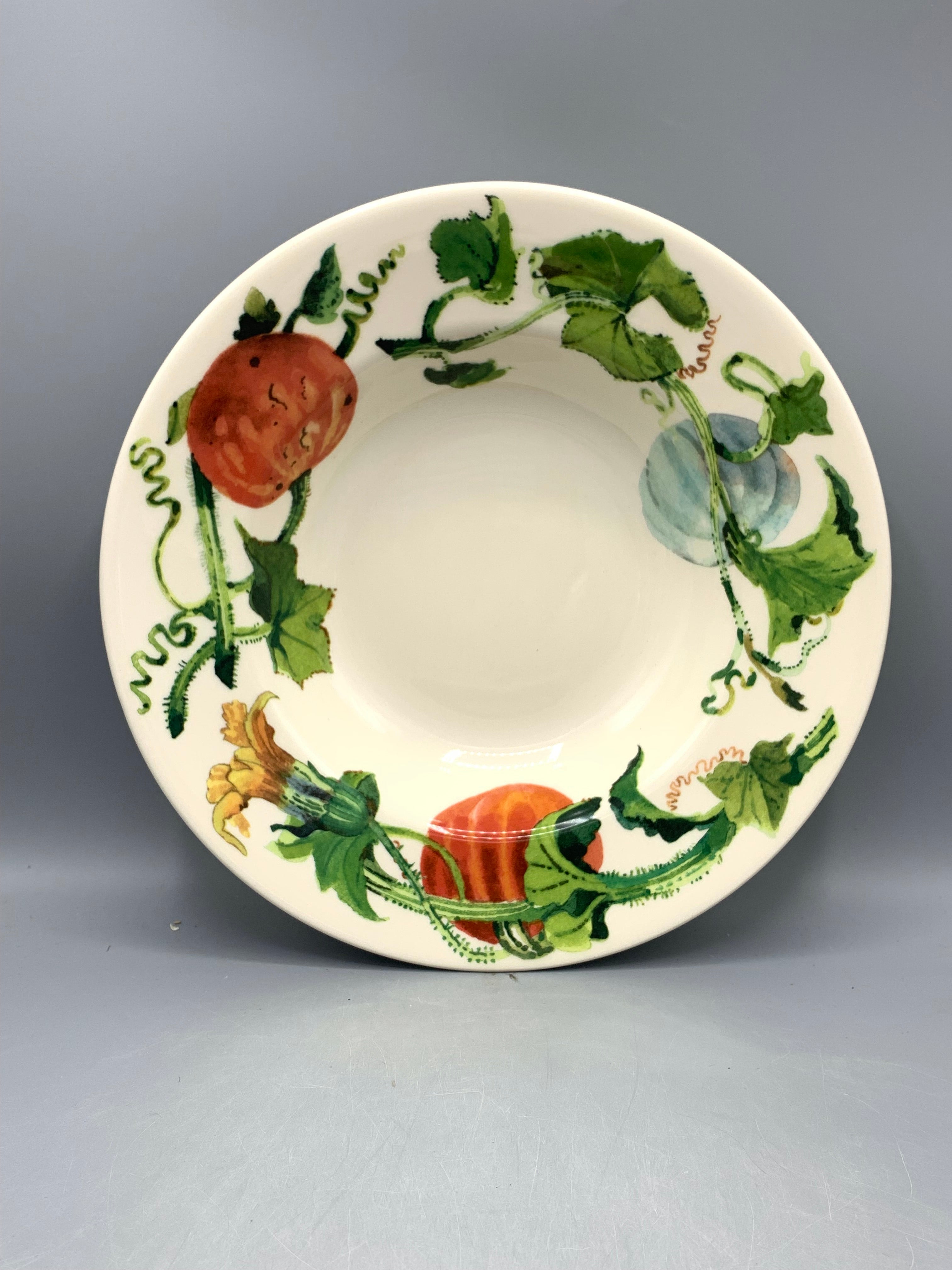 Soup Plate Pumpkins