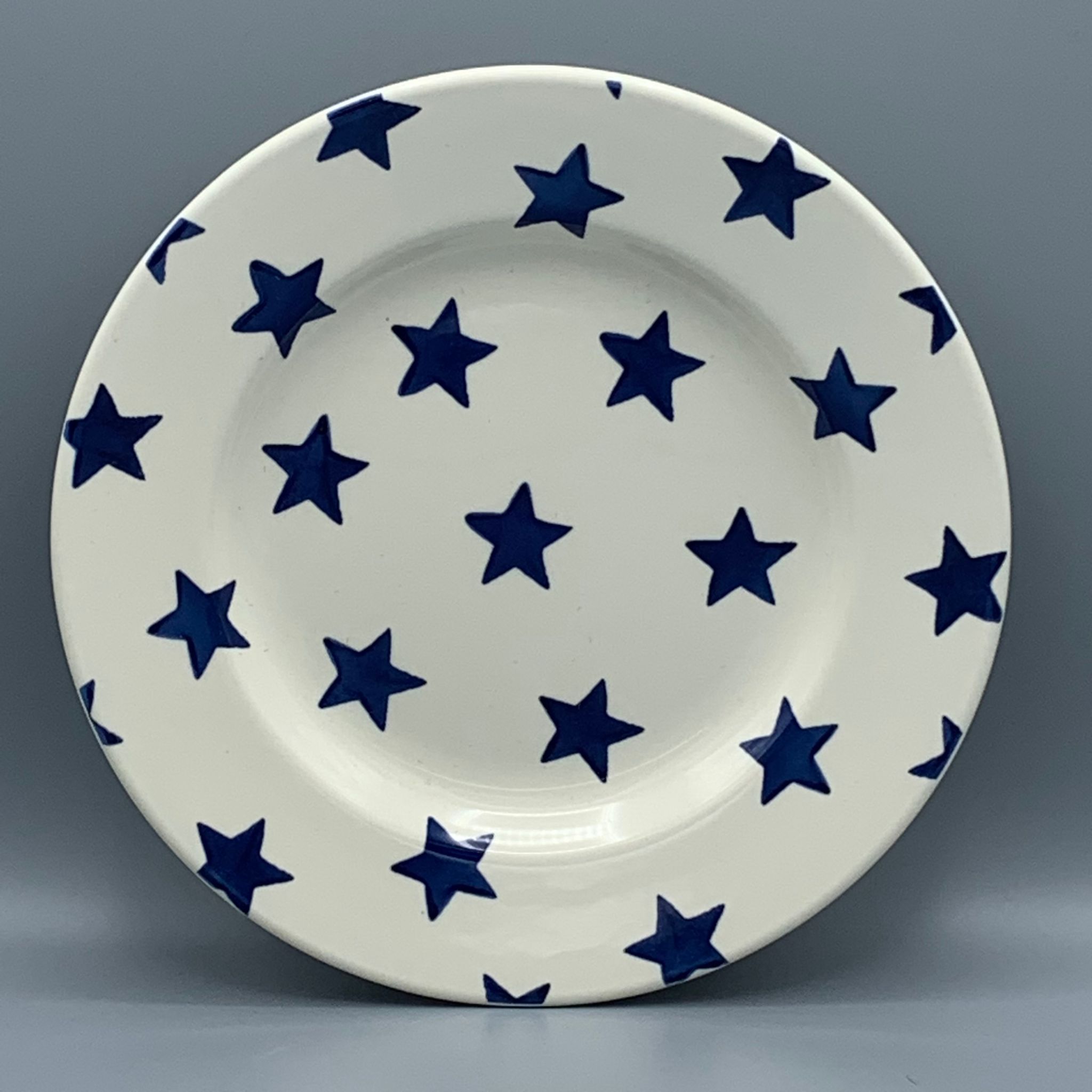 8 1/2 Inch Plate Blue Star