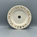8 1/2 Inch Plate Gold Toast