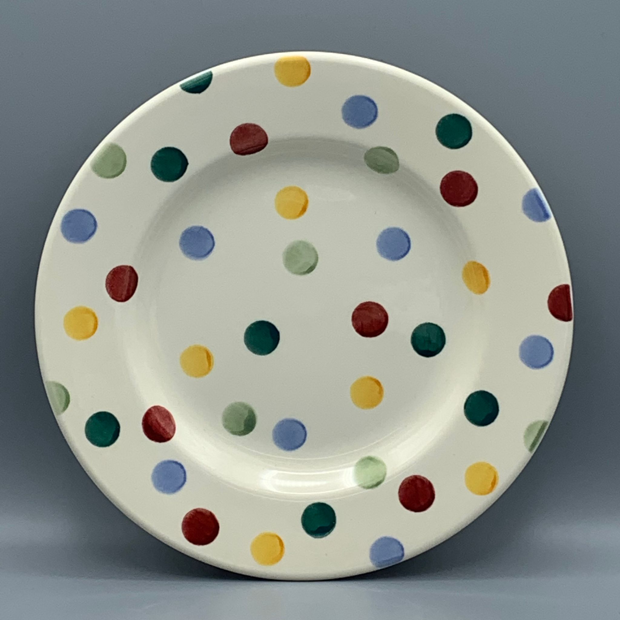 8 1/2 Inch Plate Polka Dot