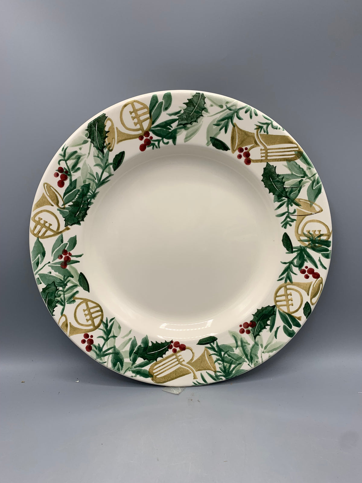 10 1/2 Inch Plate Bring In The Green