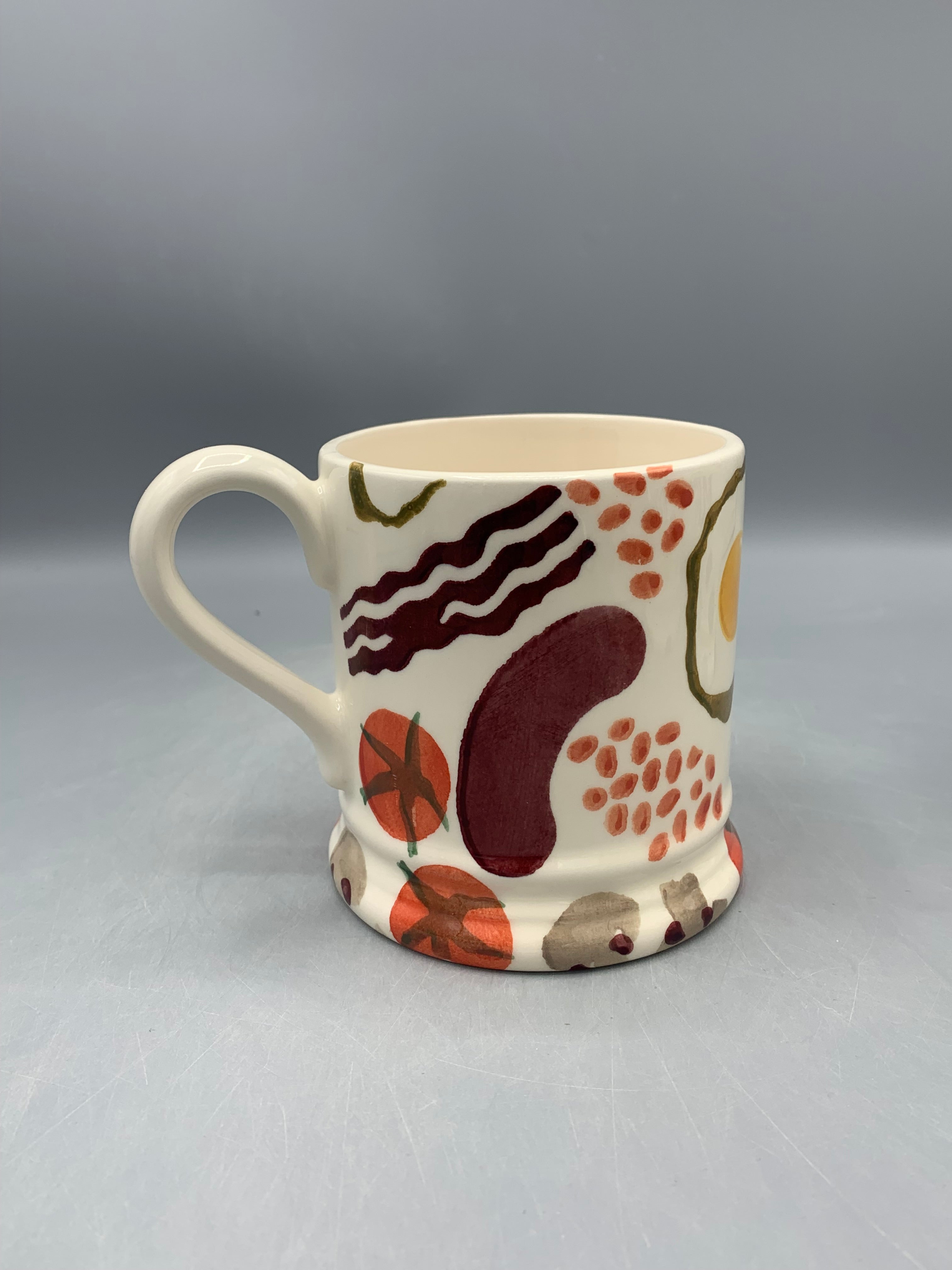 1/2 Pint Mug Breakfast Grandpa