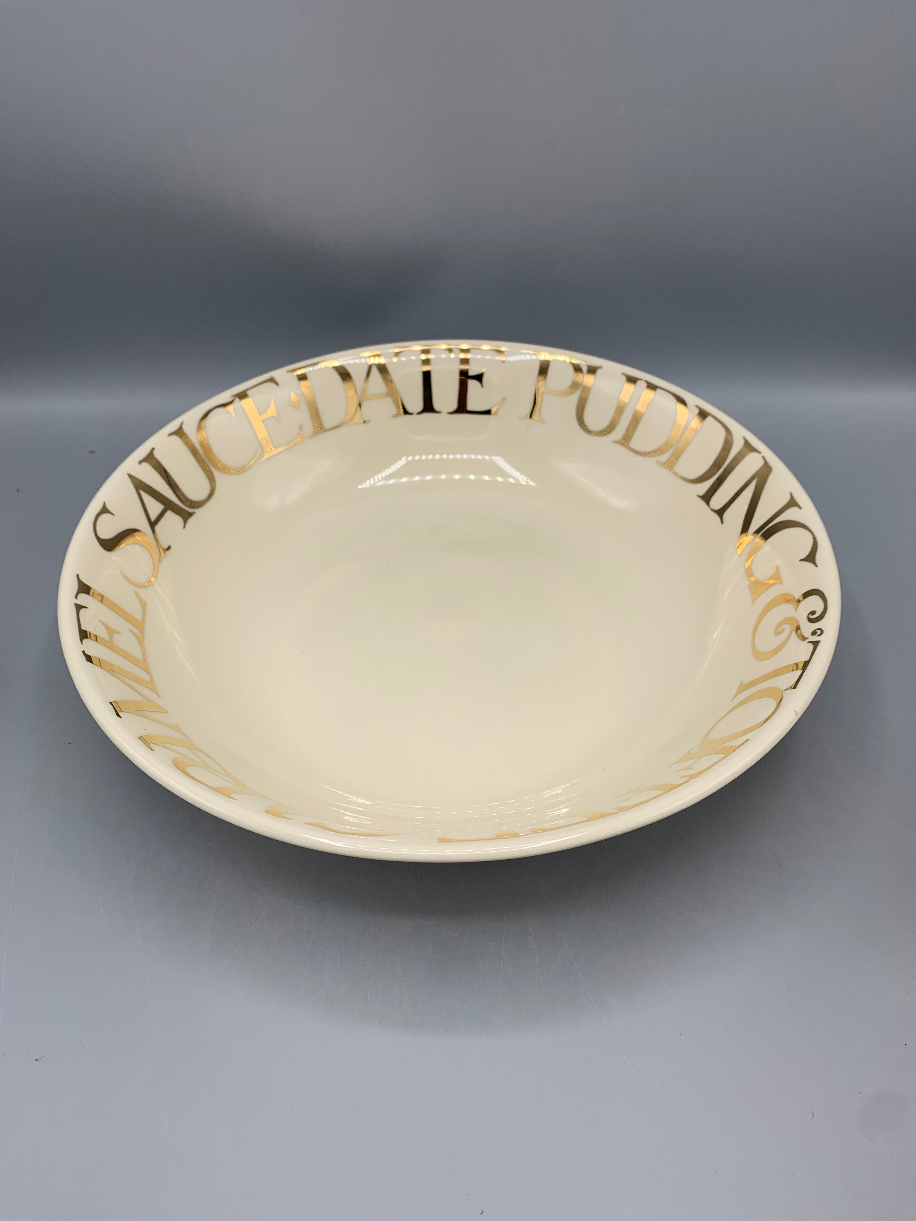Medium Dish Gold Toast