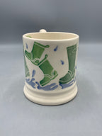 1/2 Pint Mug Wellies Dad