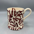 1/2 Pint Mug DAD Hellebore