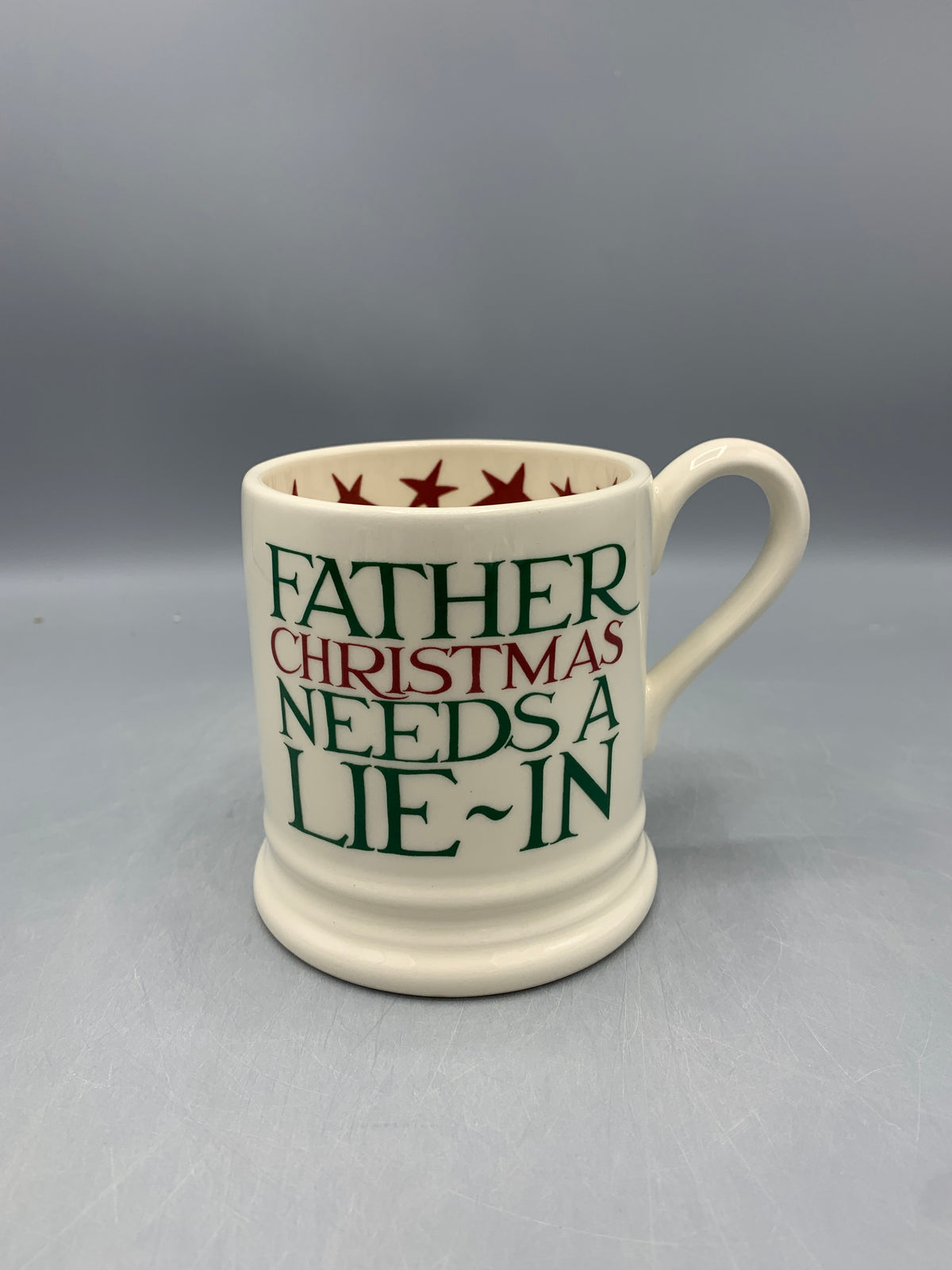 1/2 Pint Mug Christmas Toast Father Christmas B Keus
