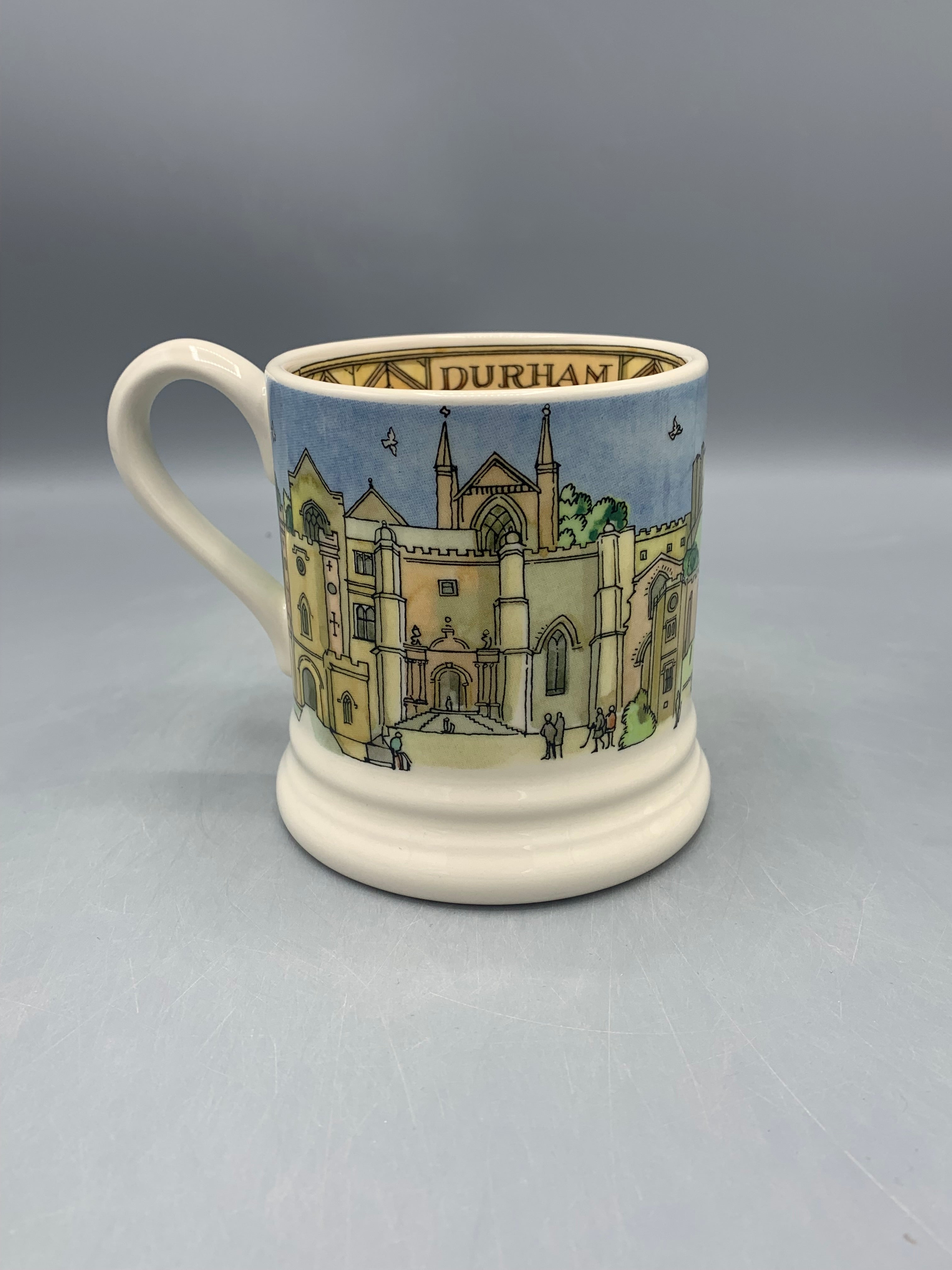 1/2 Pint Mug Cities Of Dreams Durham B Keus