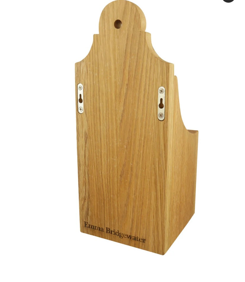 Wooden Wall Hanging Storage Box Black Toast