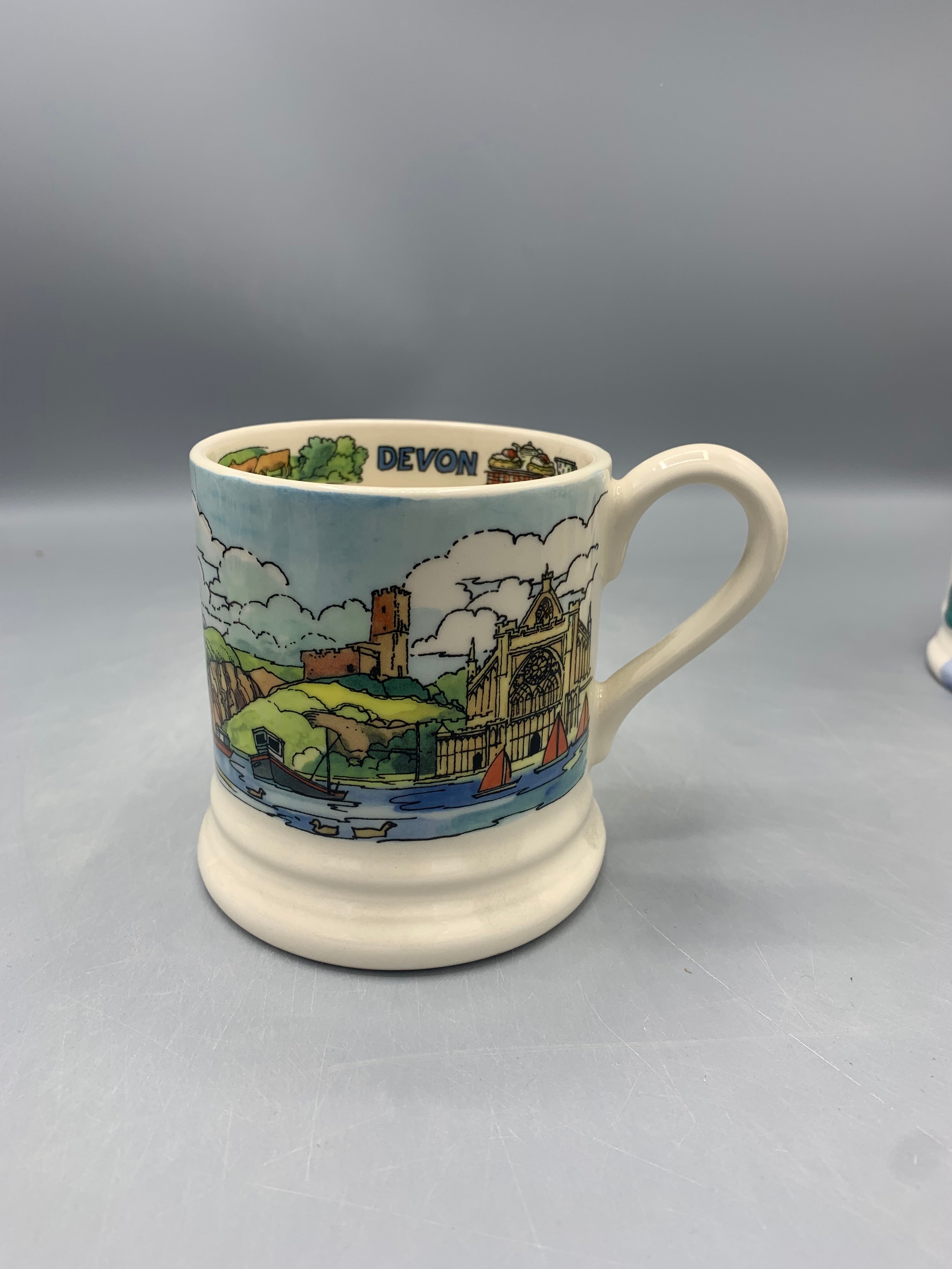 1/2 Pint Mug Cities Of Dreams Devon