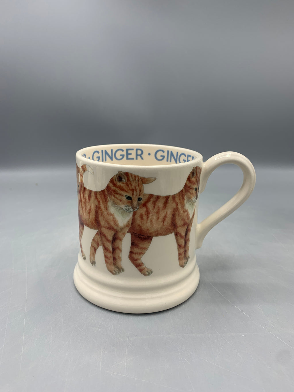 1/2 Pint Mug Ginger Cat B Keus