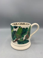 1/2 Pint Mug Trees &amp; Leaves Damson