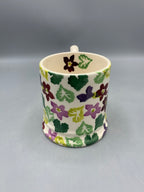 1/2 Pint Mug Sweet Violets