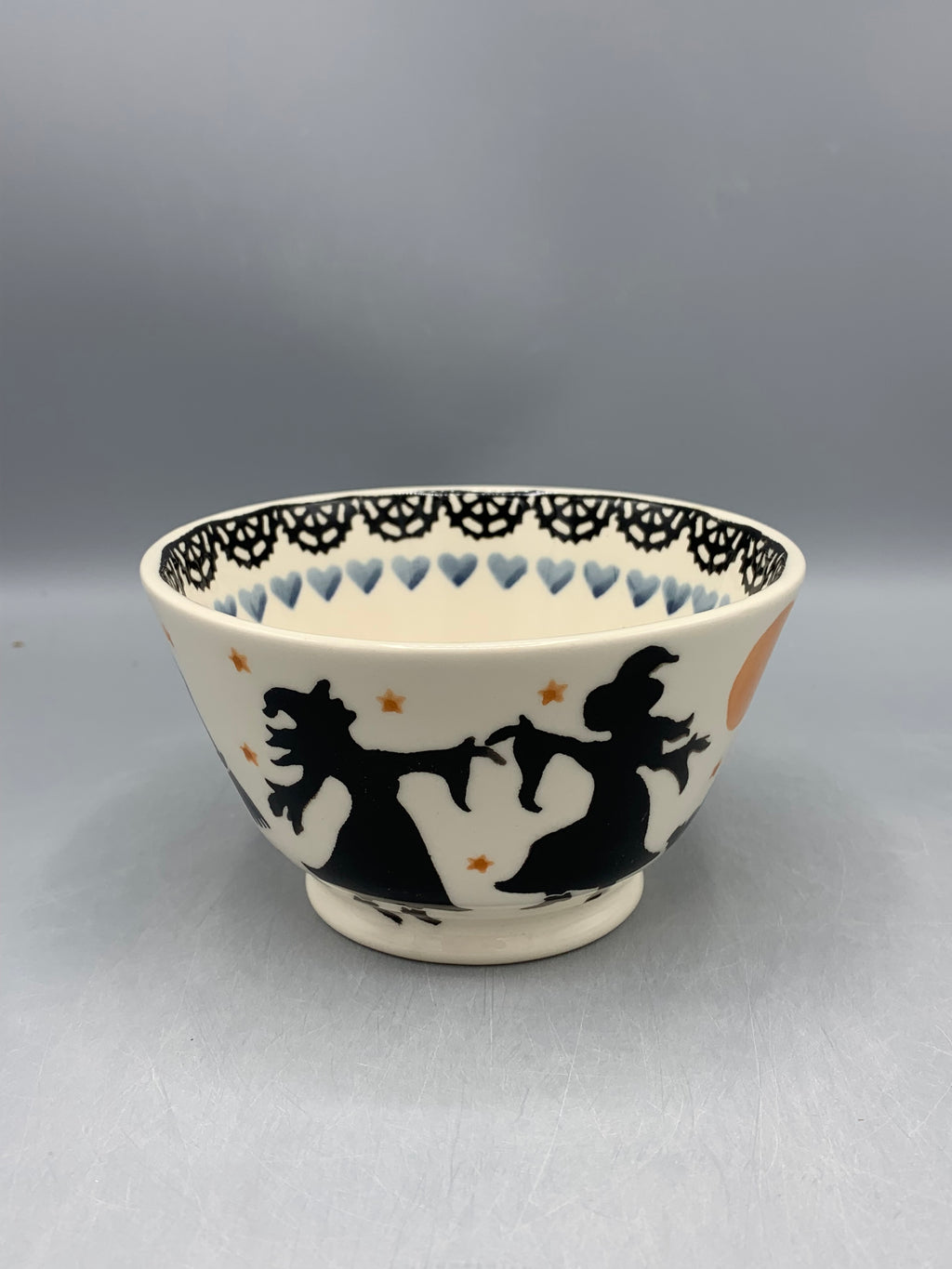 Small Old Bowl Dancing Witches