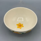 French Bowl Windblown Daffodils B Keus