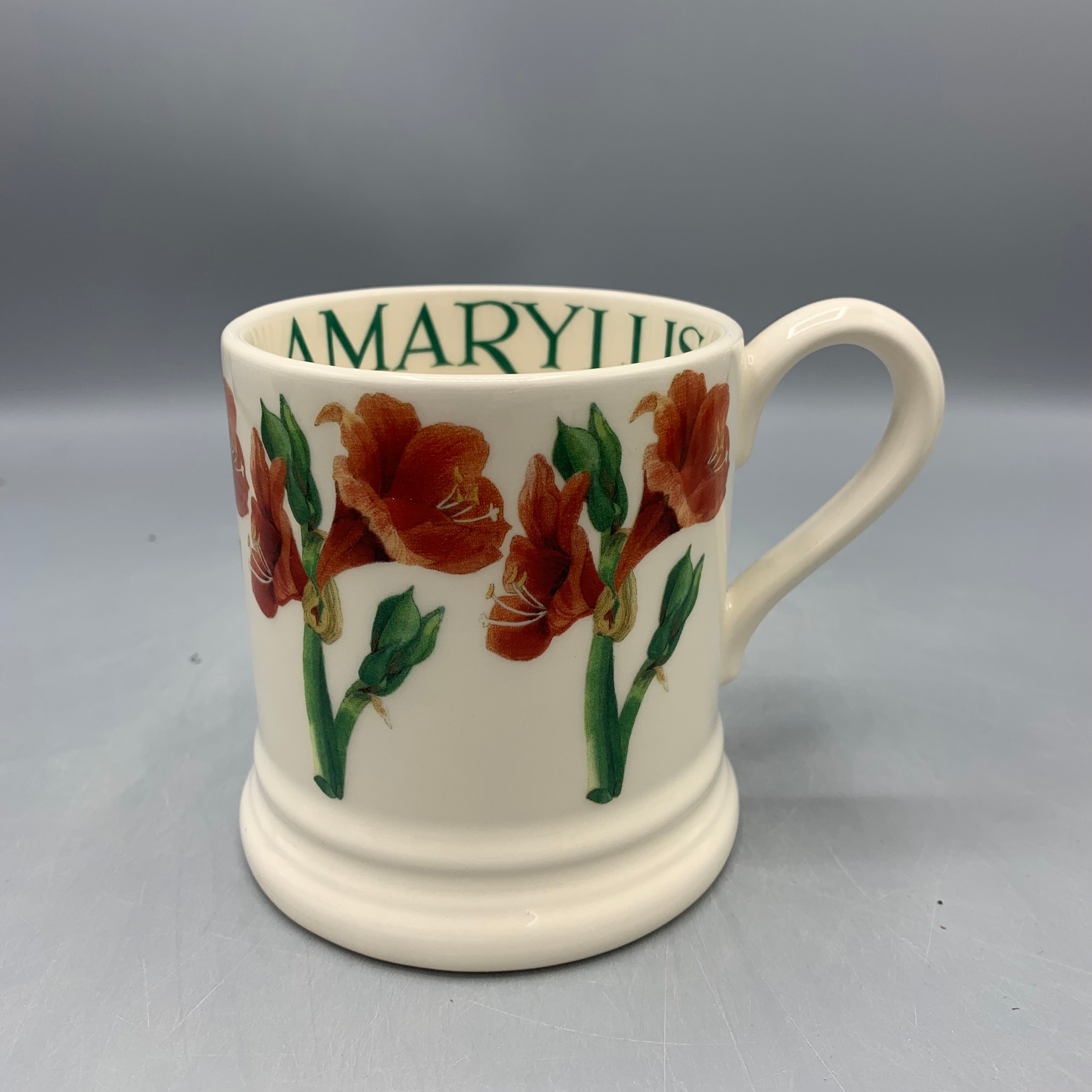1/2 Pint Mug Amaryllis