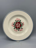 6 1/2 Inch plate Antique Roses