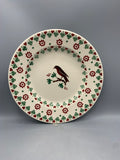 10 1/2 Inch Plate Christmas Robin B Keus tweedehands