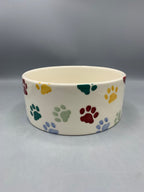 Large Pet Bowl Polka Paws