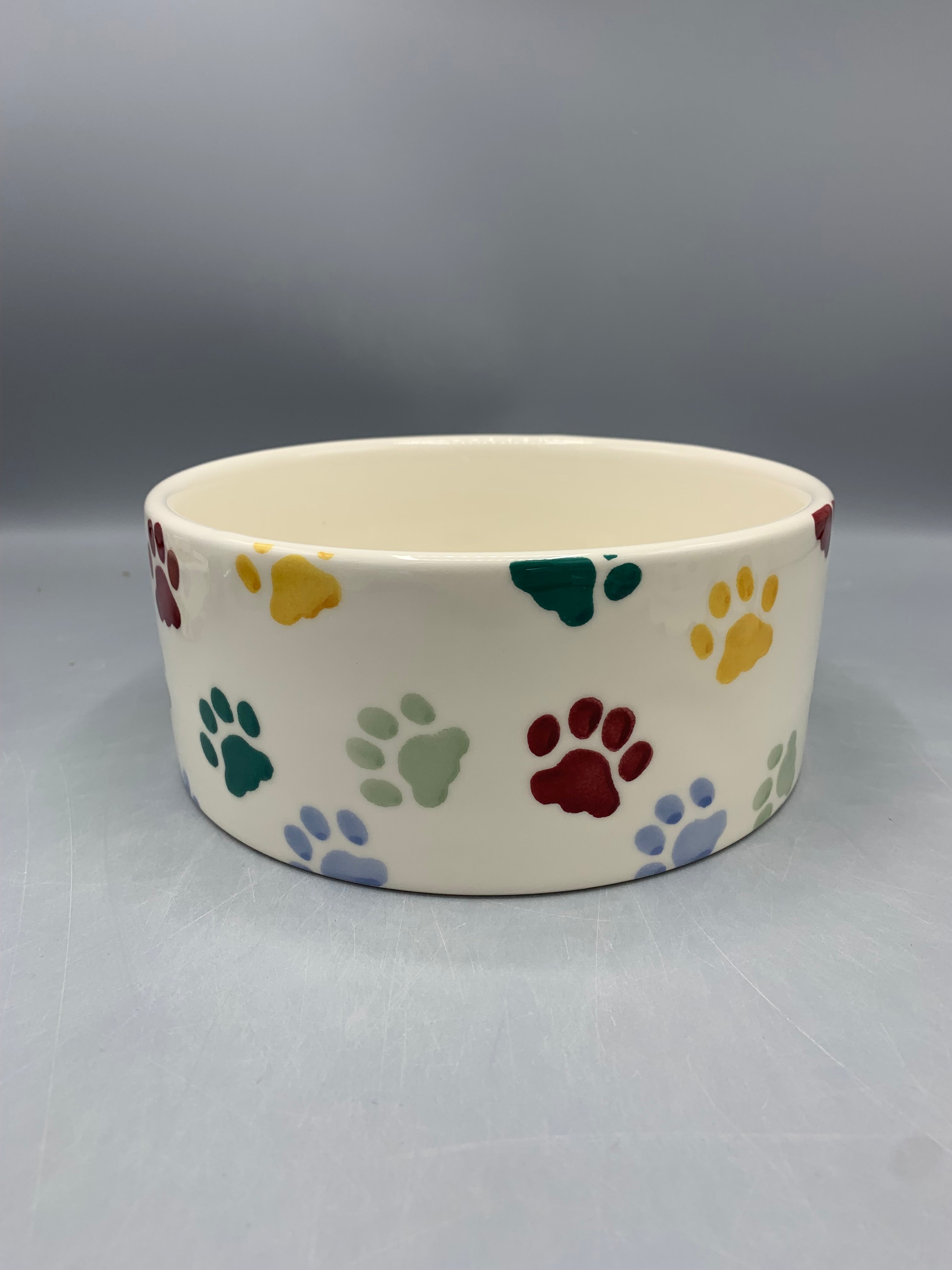 Large Pet Bowl Polka Paws