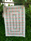 Tea Towel Pink Carnation