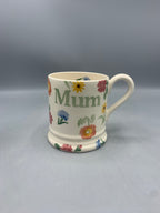 1/2 Pint Mug Poppies & Pinks MUM