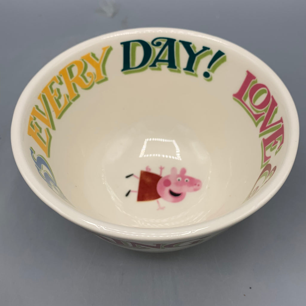 Small Old Bowl Peppa Pig