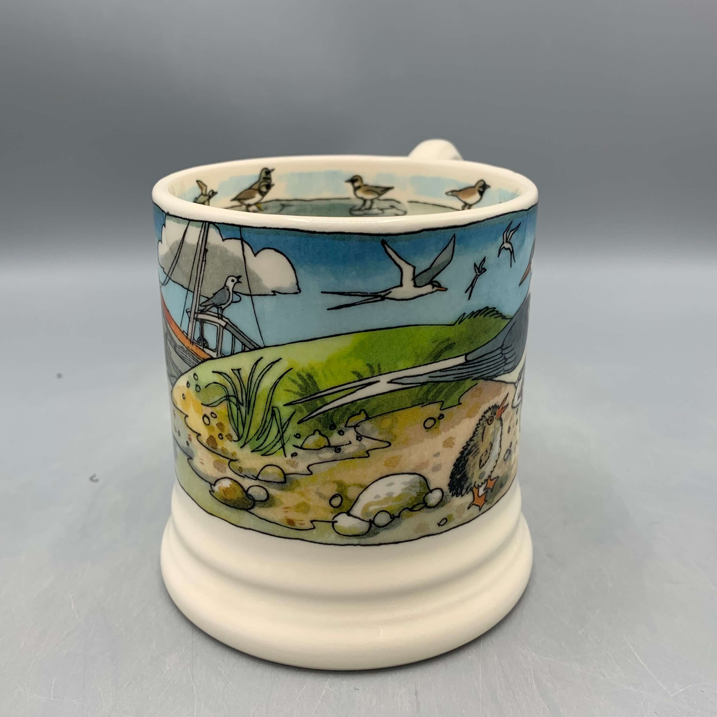 1/2 Pint Mug Seaside Landscape