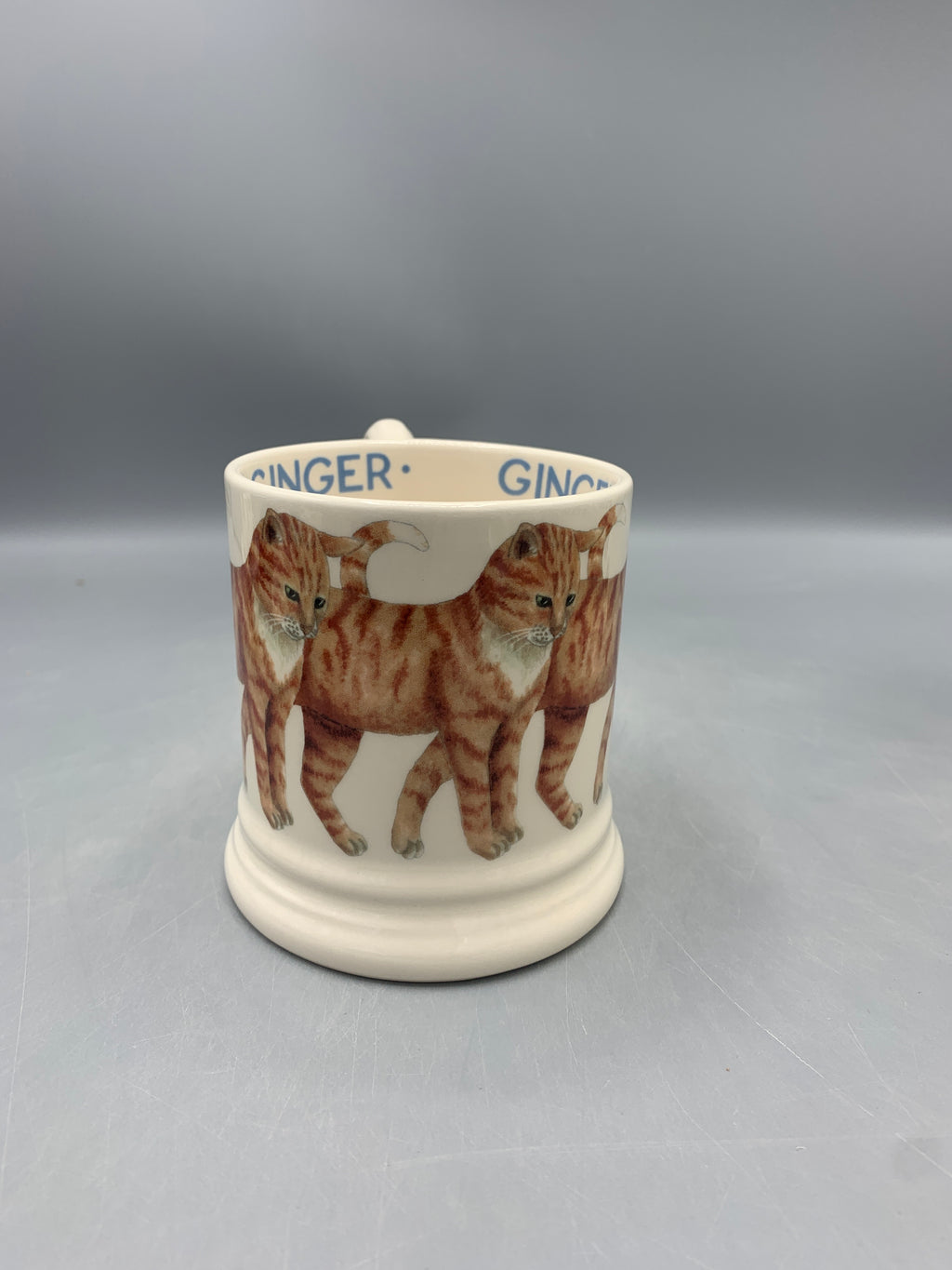 1/2 Pint Mug Ginger Cat B Keus