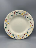 10 1/2 Inch Plate Polka Knives & Forks B Keus