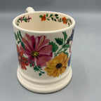 1/2 Pint Mug Garden Flowers Granny