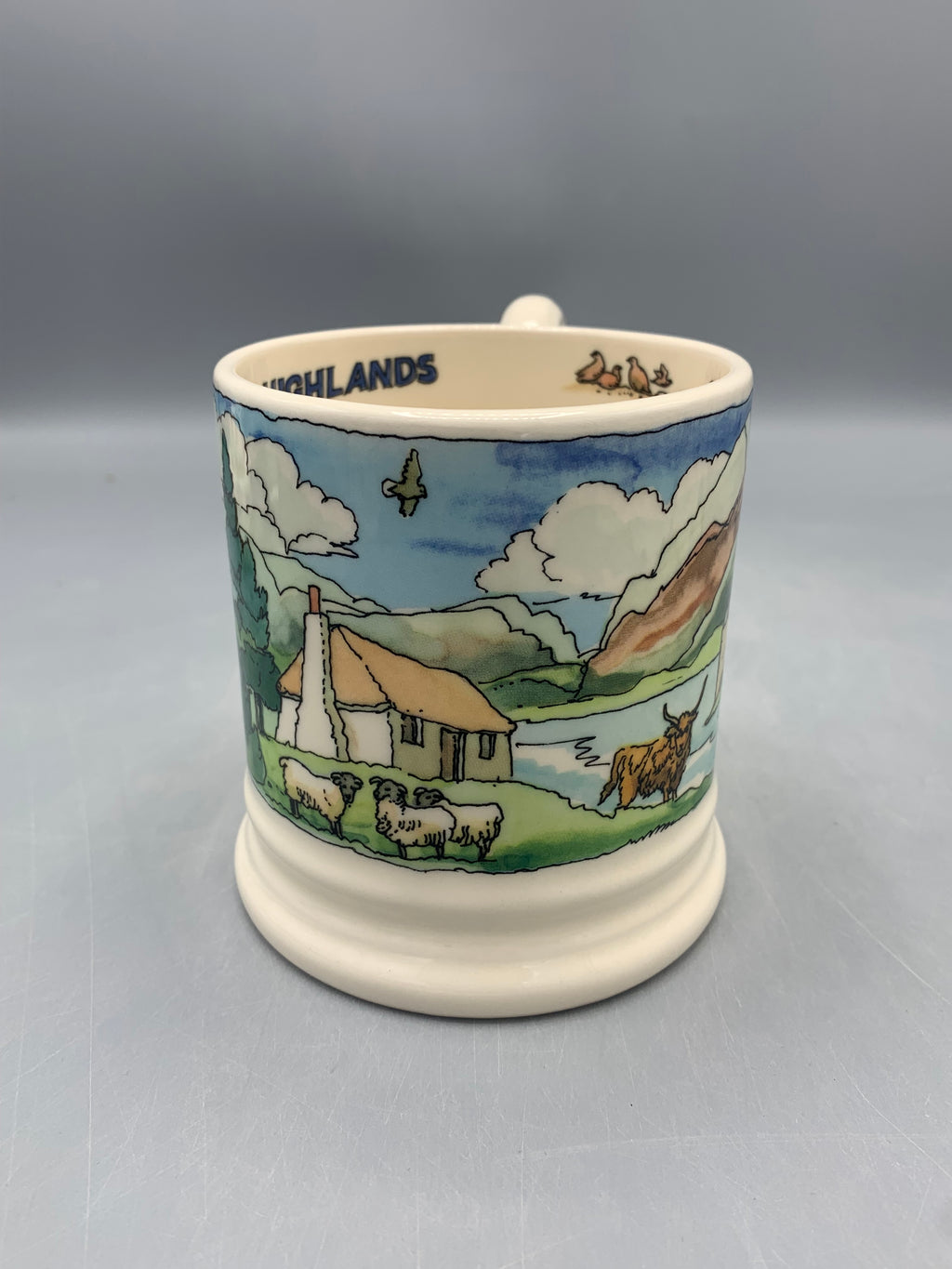 1/2 Pint Mug Scottish Highlands