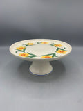 Small Cake Stand Windblown Daffodils