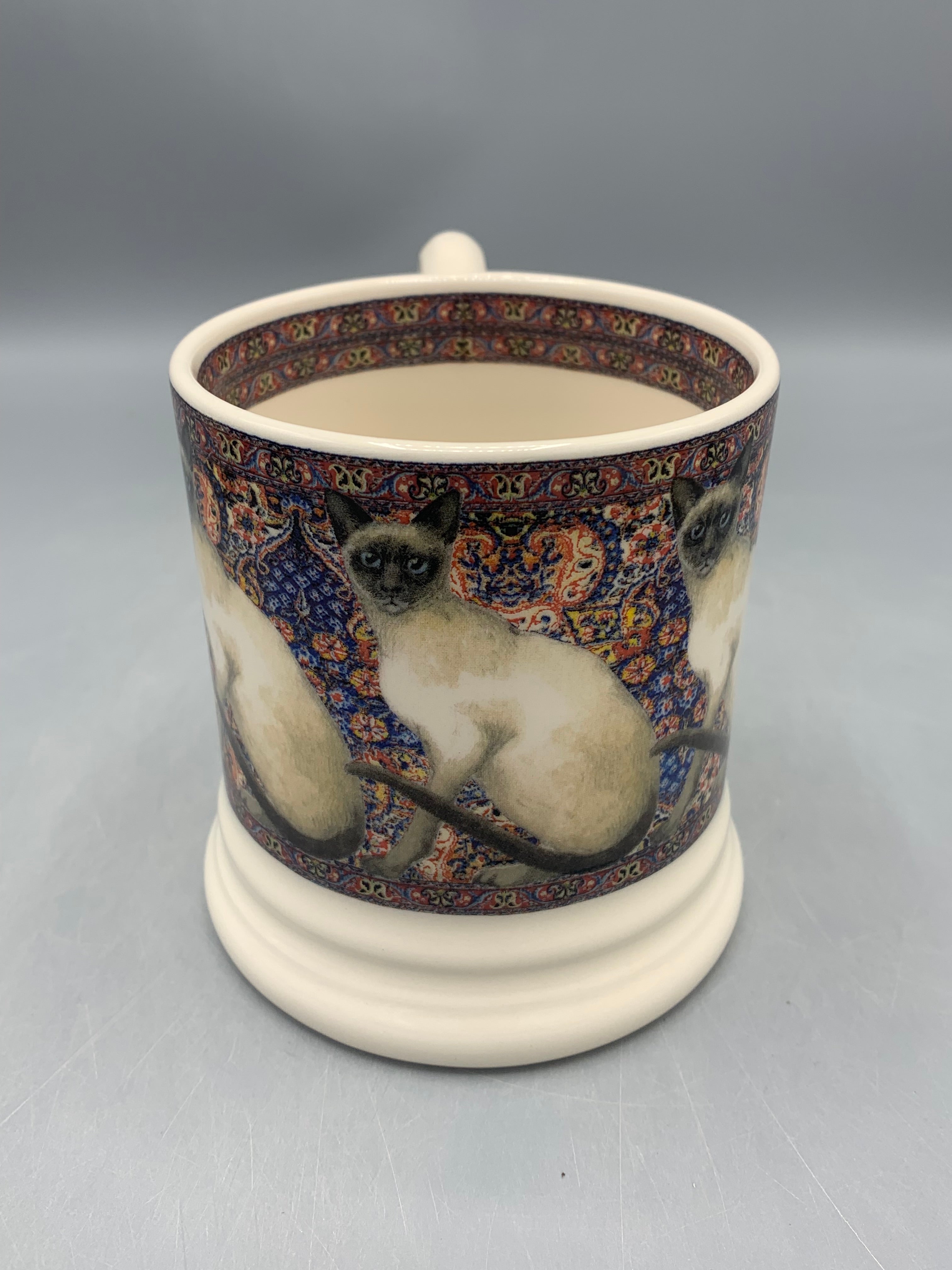 1/2 Pint Mug Siamese Cat