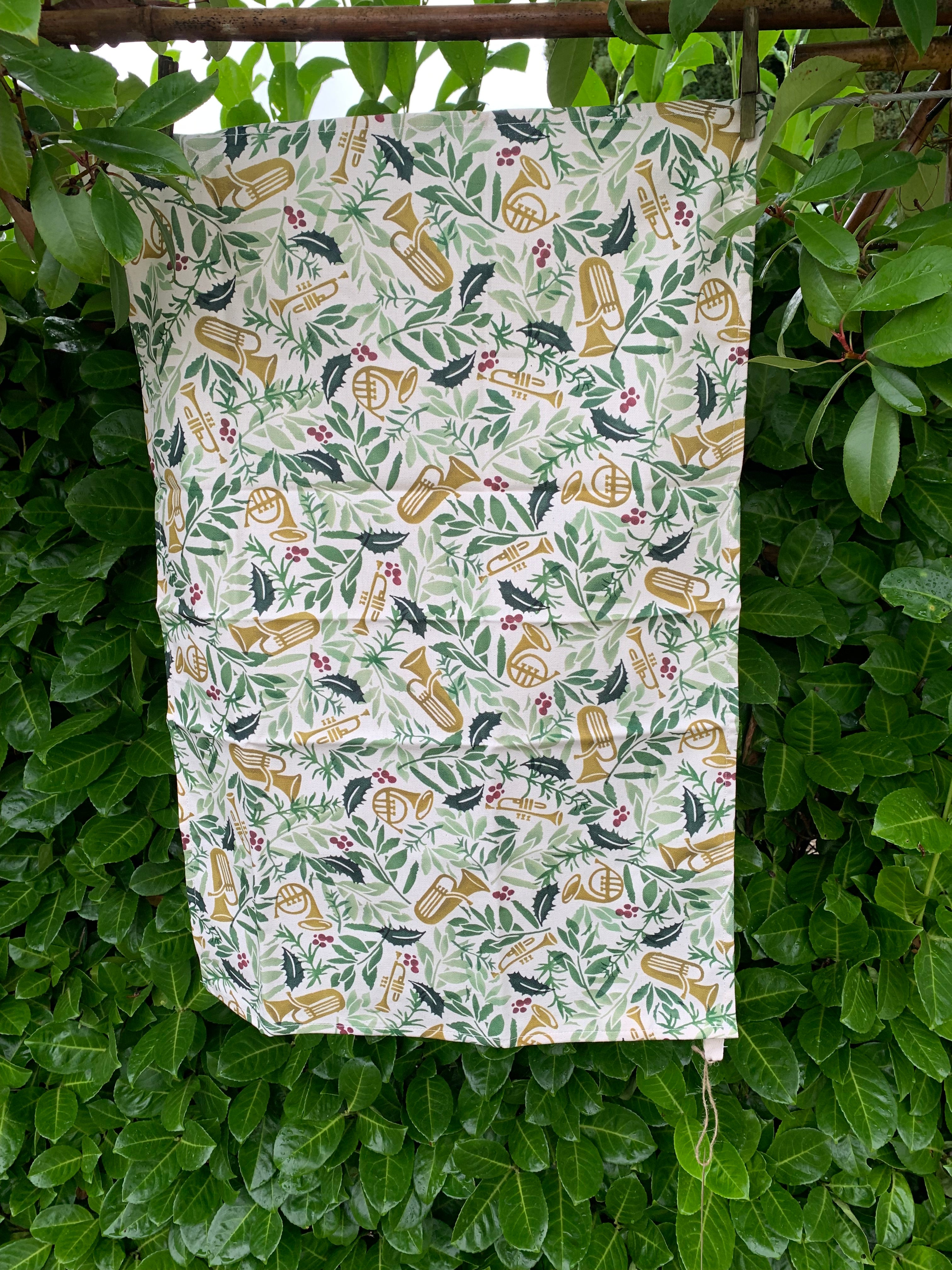 Tea Towel Bring In The Green