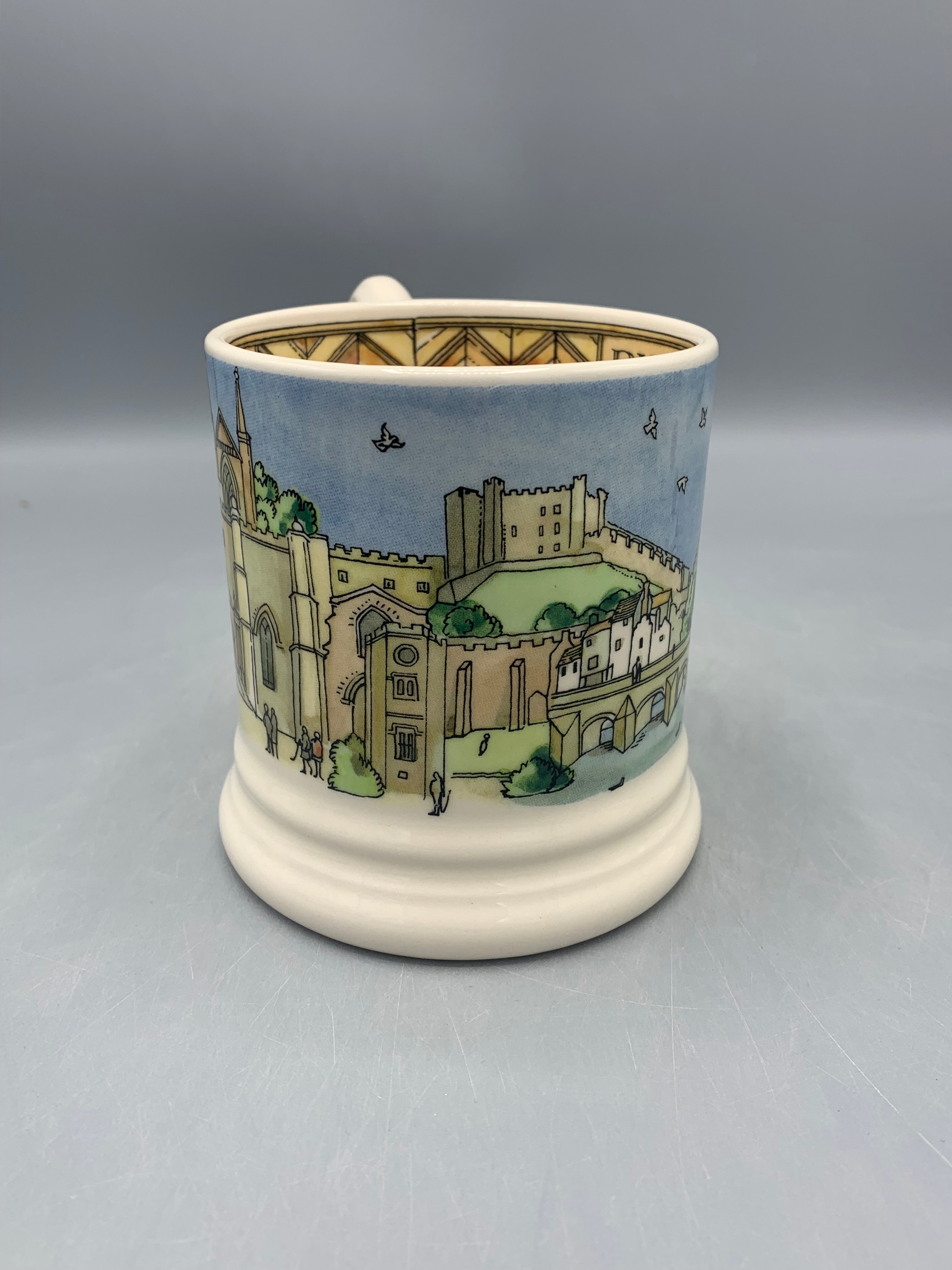 1/2 Pint Mug Cities Of Dreams Durham B Keus