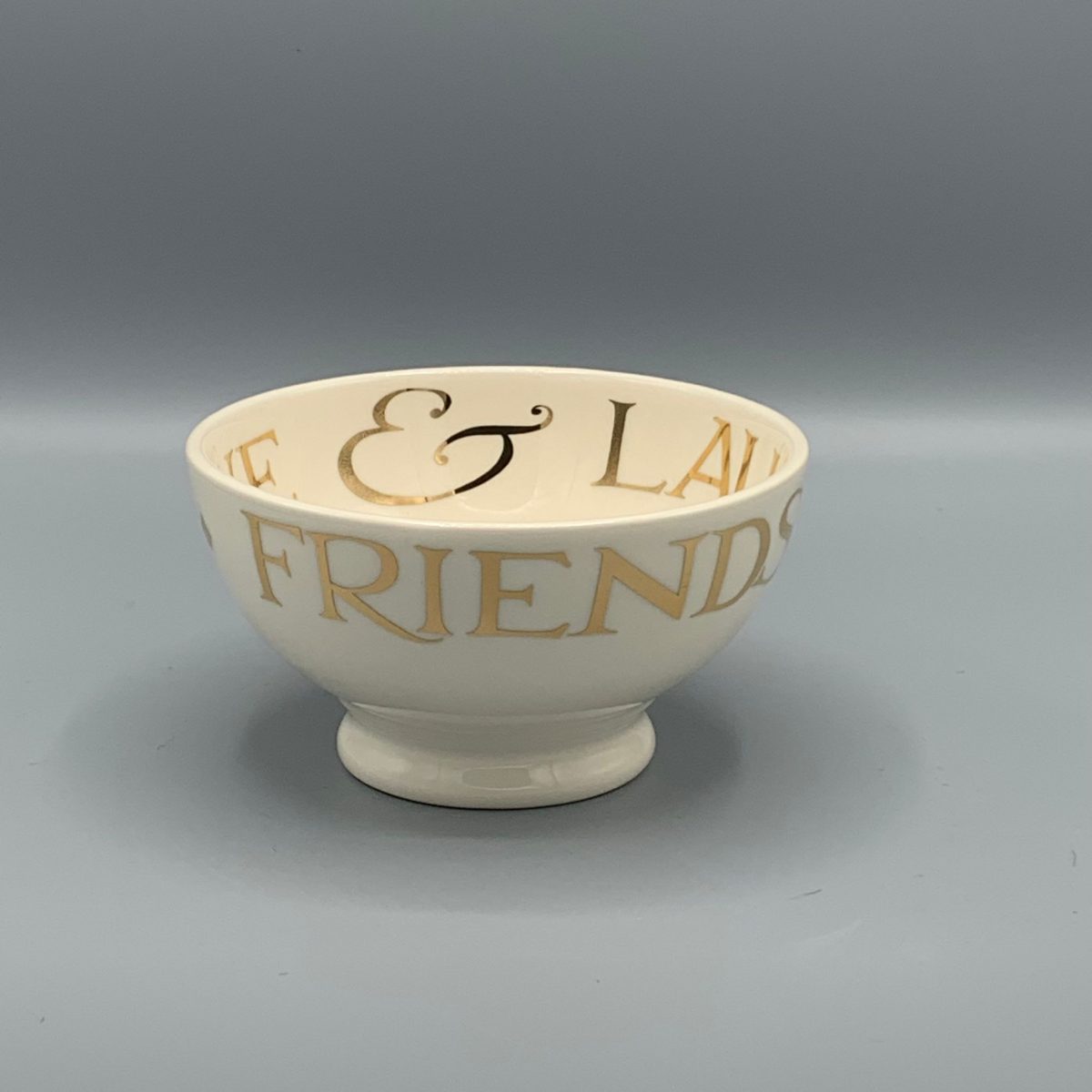 French Bowl Gold Toast