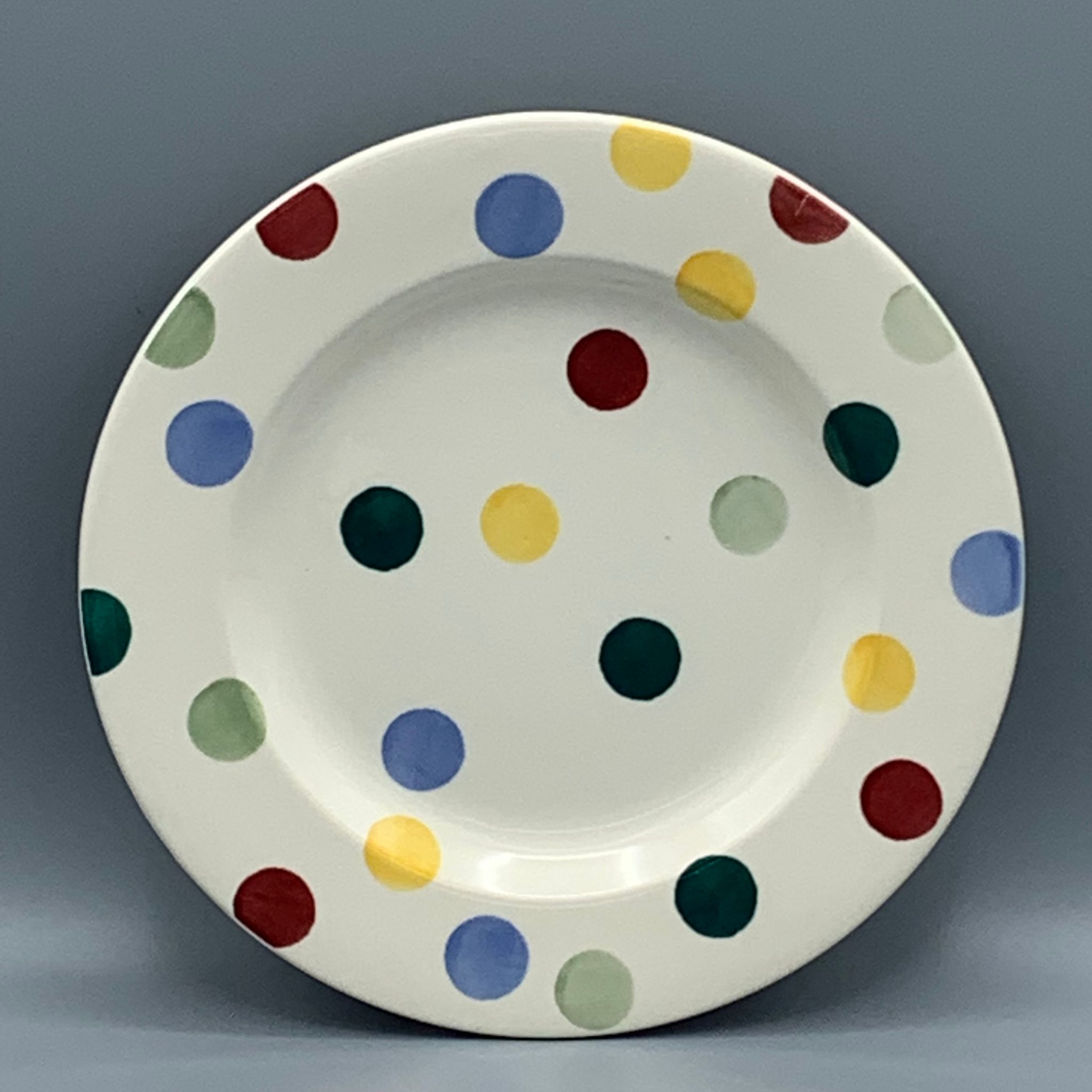 6 1/2 Inch Plate Polka Dot