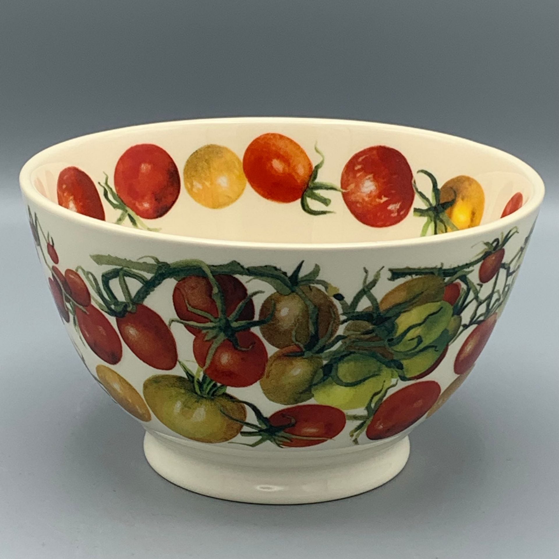 Medium Old Bowl Vegetable Garden Tomatoes