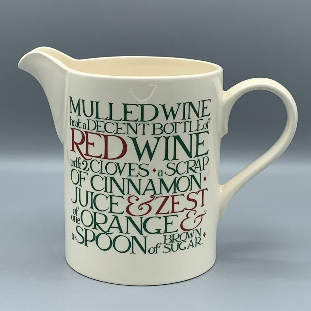 Large Straight Jug Christmas Toast & Marmalade