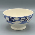 French Bowl Blue Swallows In The Clouds