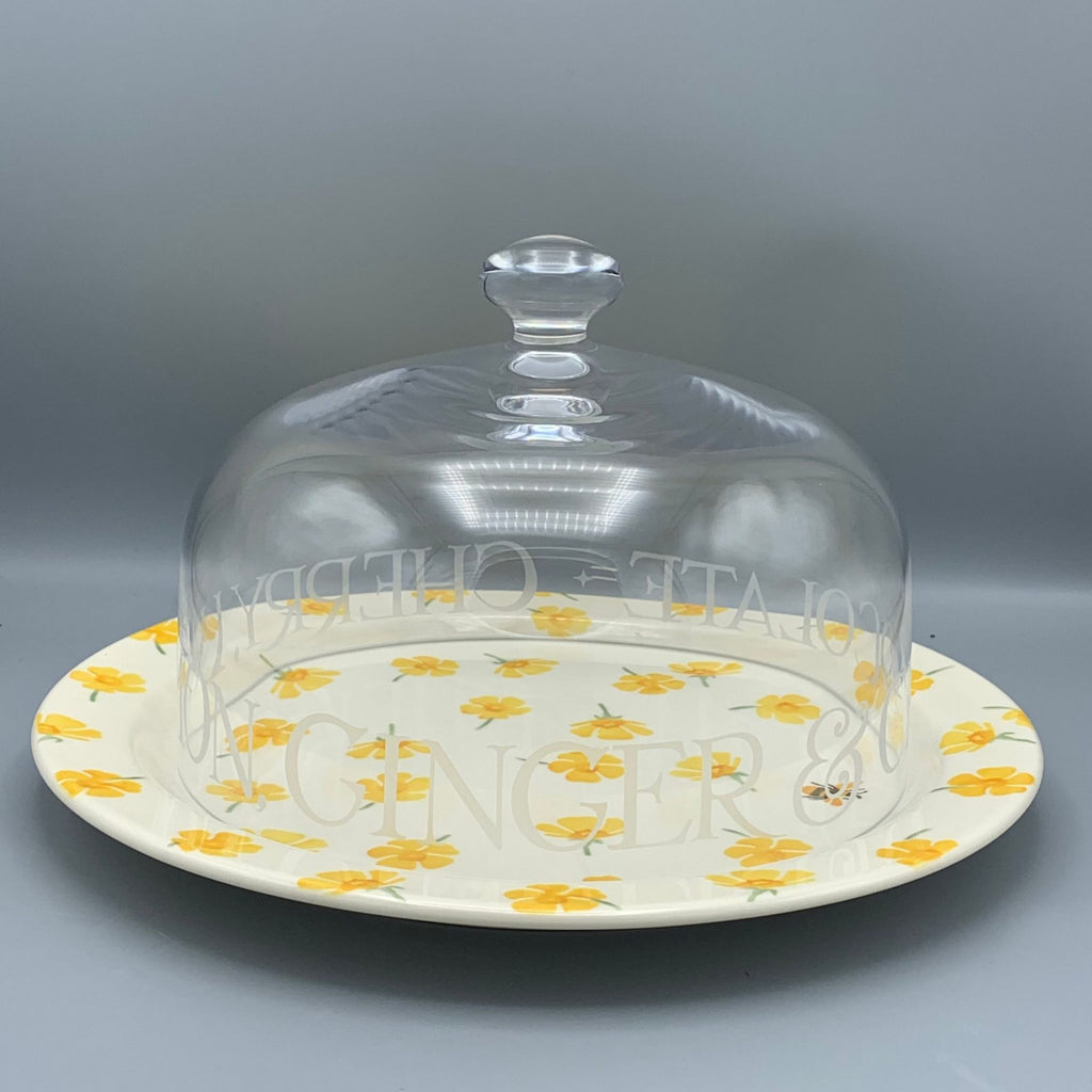 Kuchenkuppelglas Schwarzer Toast