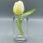 Kleines Einmachglas, Vase, Glas, Schwarzer Toast